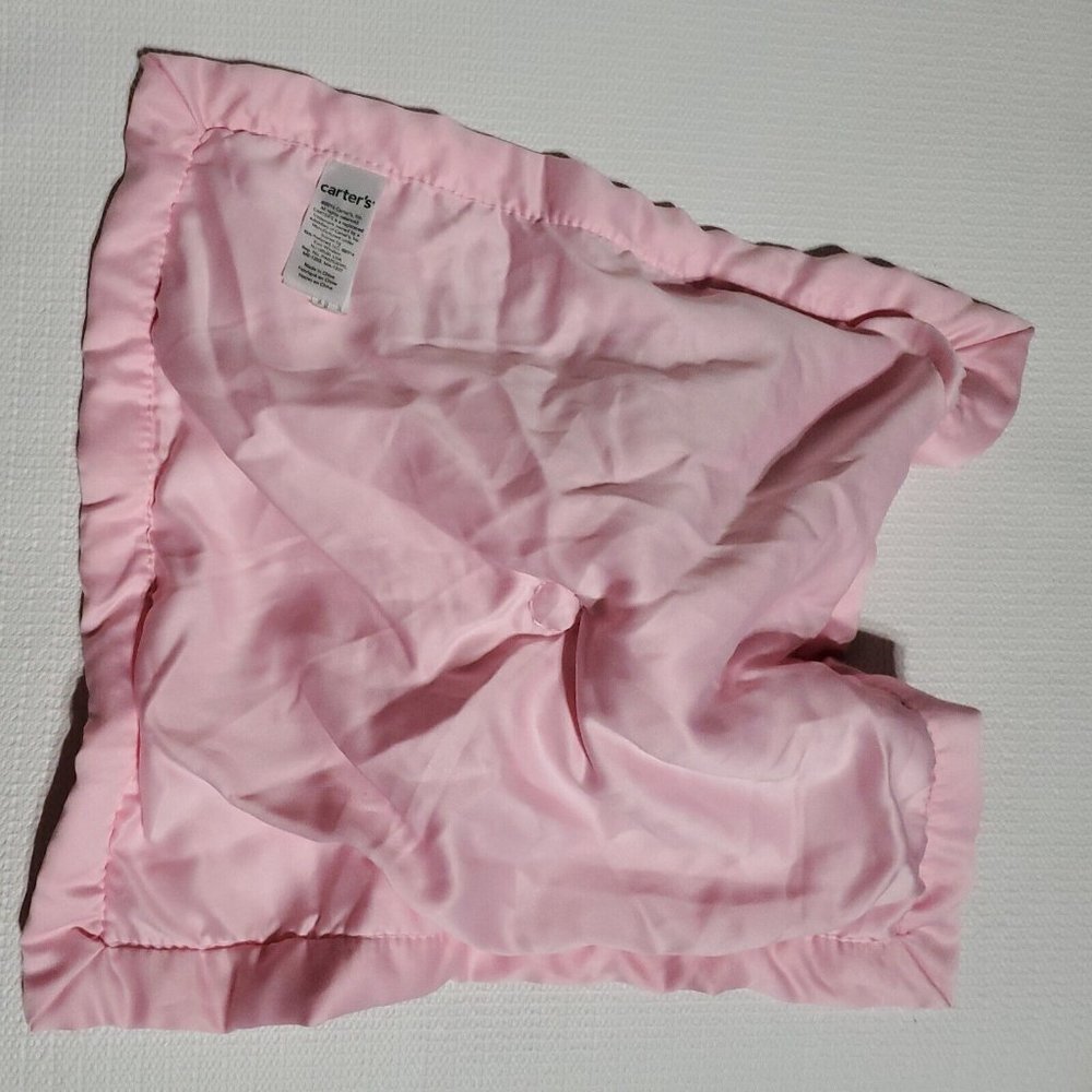 New Carter's Snuggle Buddy Security Blanket Soft White Pink Unicorn Horn NWT BB6 - Picture 8 of 10